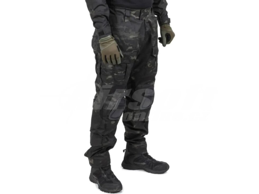 Taktické bojové kalhoty Rip-Stop SATAC Combat G3 - MC Black, Specna Arms