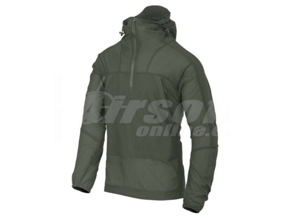 Bunda větrovka Windrunner® WindPack® Nylon - Alpha Green, Helikon-Tex