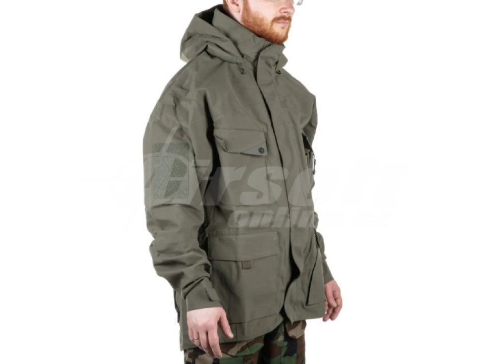 Taktická softshellová bunda Blue Label 'Dimorphic Egret' - Ranger Green, Emerson Gear