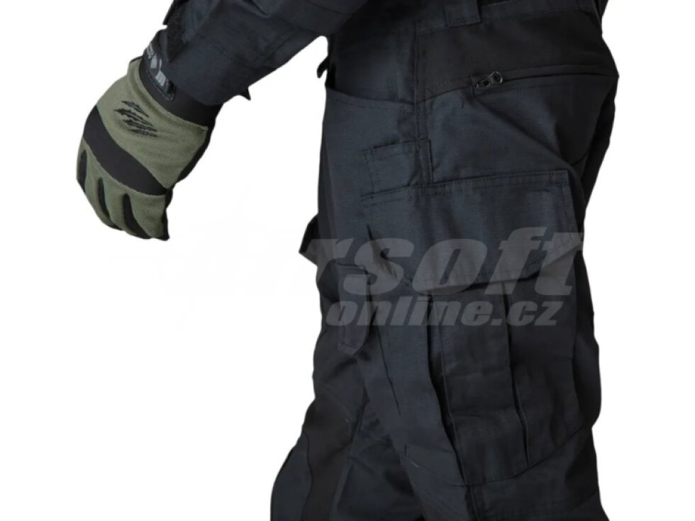 Taktické bojové kalhoty Rip-Stop SATAC Combat G3 - černé, Specna Arms