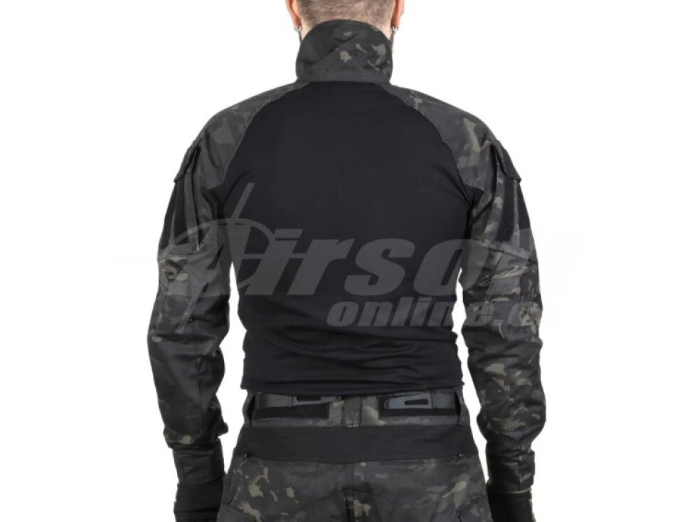 Taktické bojové tričko Rip-Stop SATAC Combat G3 - MC Black, Specna Arms