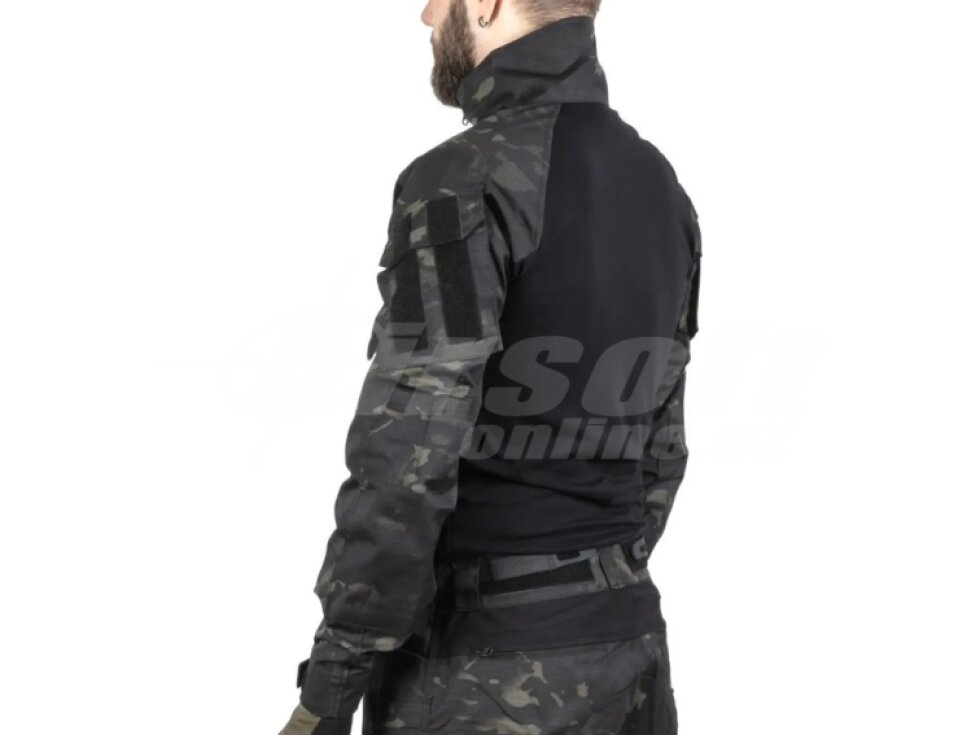 Taktické bojové tričko Rip-Stop SATAC Combat G3 - MC Black, Specna Arms