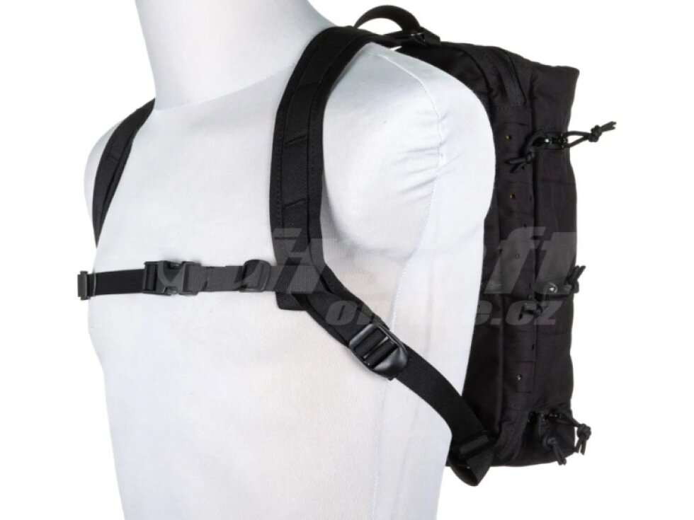 Zdravotnický batoh cca 11L - černý, Wosport, BP-147