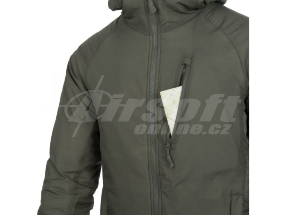 Bunda WolfHound Climashield® s kapucí - Desert Night Camo, Helikon-Tex