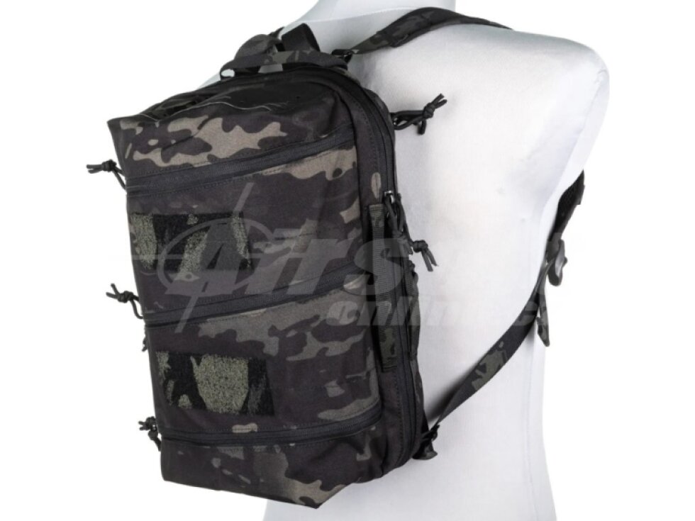 Zdravotnický batoh cca 11L - MC Black, Wosport, BP-147