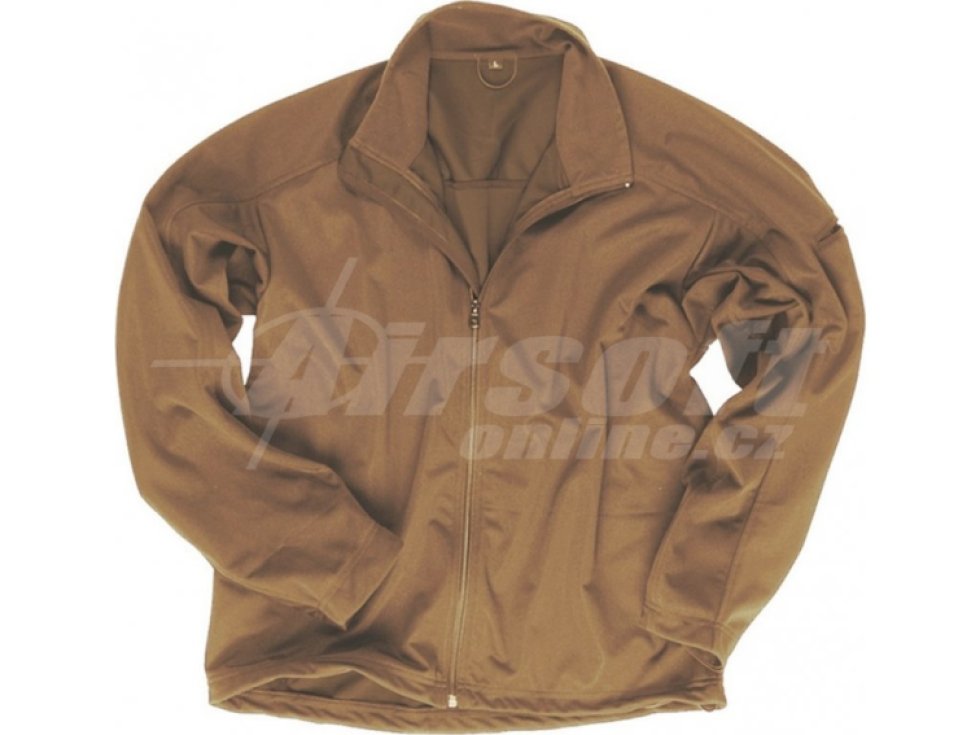 Bunda Softshell Light - písková, Mil-Tec