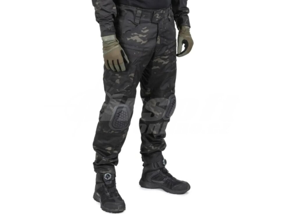 Taktické bojové kalhoty Rip-Stop SATAC Combat G4 - MC Black, Specna Arms