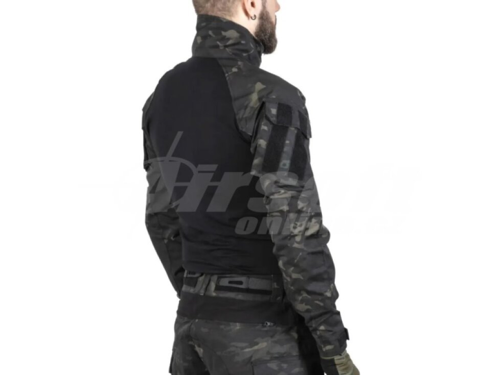 Taktické bojové tričko Rip-Stop SATAC Combat G3 - MC Black, Specna Arms