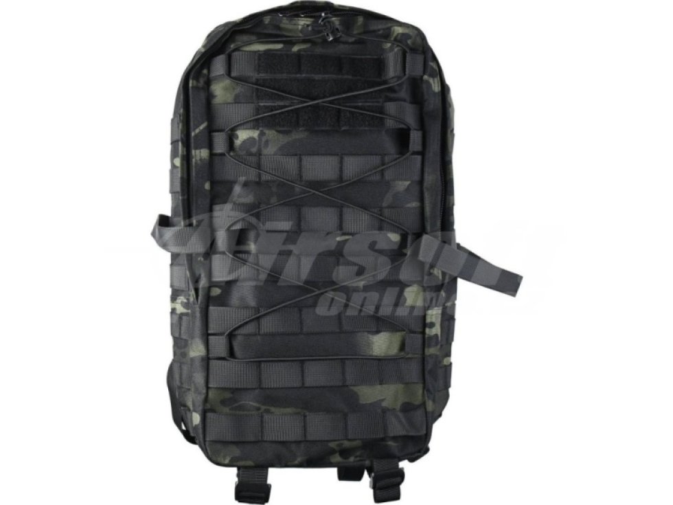 Taktický ADS batoh s MOLLE 30 - 35L - MC Black, SixMM