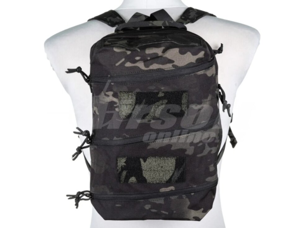 Zdravotnický batoh cca 11L - MC Black, Wosport, BP-147