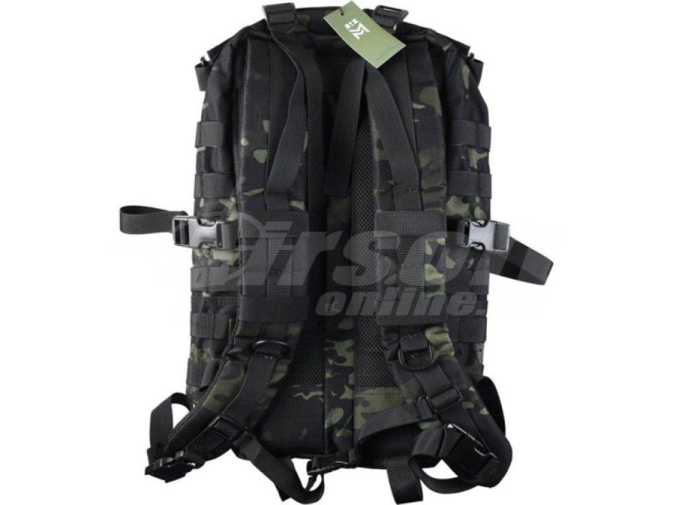 Taktický ADS batoh s MOLLE 30 - 35L - MC Black, SixMM