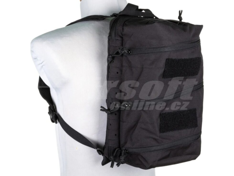 Zdravotnický batoh cca 11L - černý, Wosport, BP-147