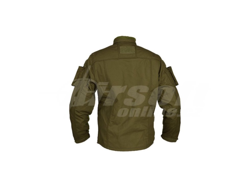 Bunda COMBAT FLEECE - zelená, Fostex Garments