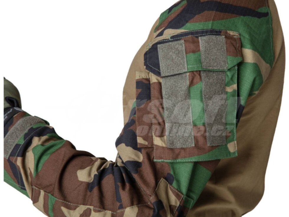 Taktické bojové tričko Rip-Stop SATAC Combat G3 - Woodland, Specna Arms