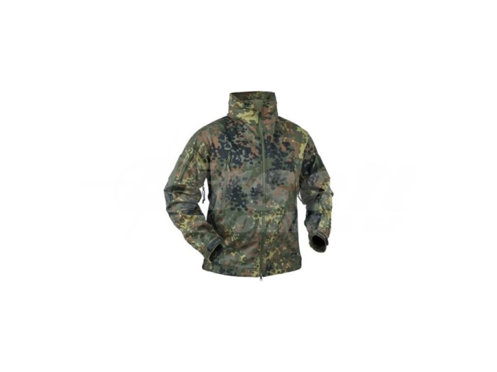 Bunda Gunfighter Shark Skin - Flecktarn, Helikon-Tex