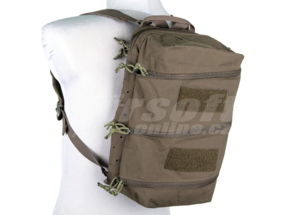 Zdravotnický batoh cca 11L - Ranger Green, Wosport, BP-147
