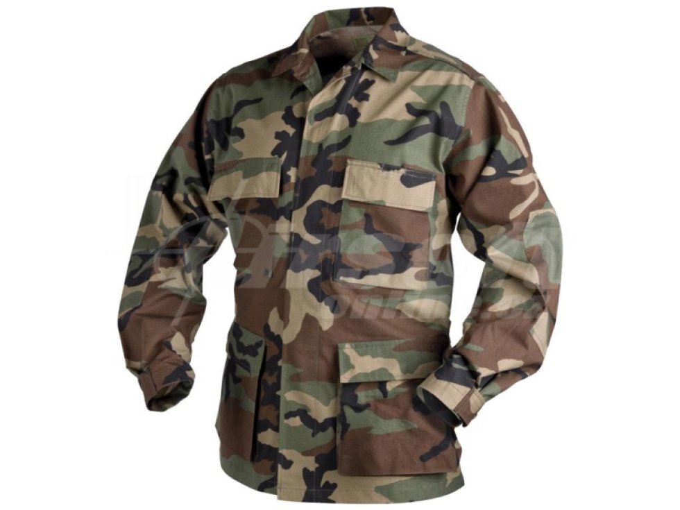 Blůza BDU rip-stop - US Woodland, Helikon-Tex