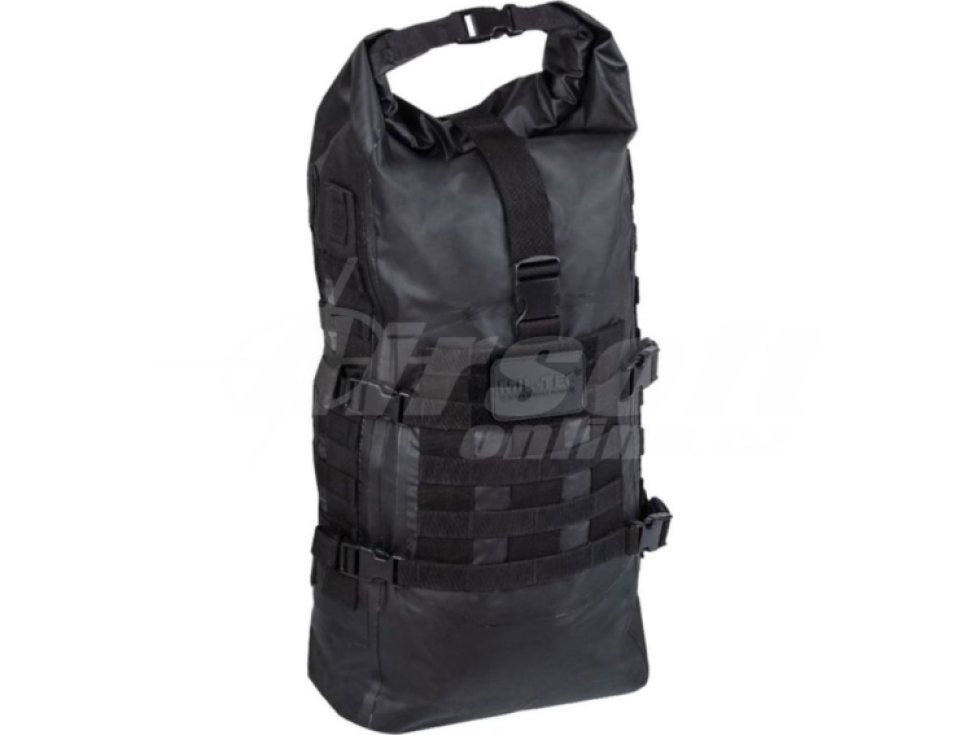 Nepromokavý batoh Seals - černý, Mil-Tec