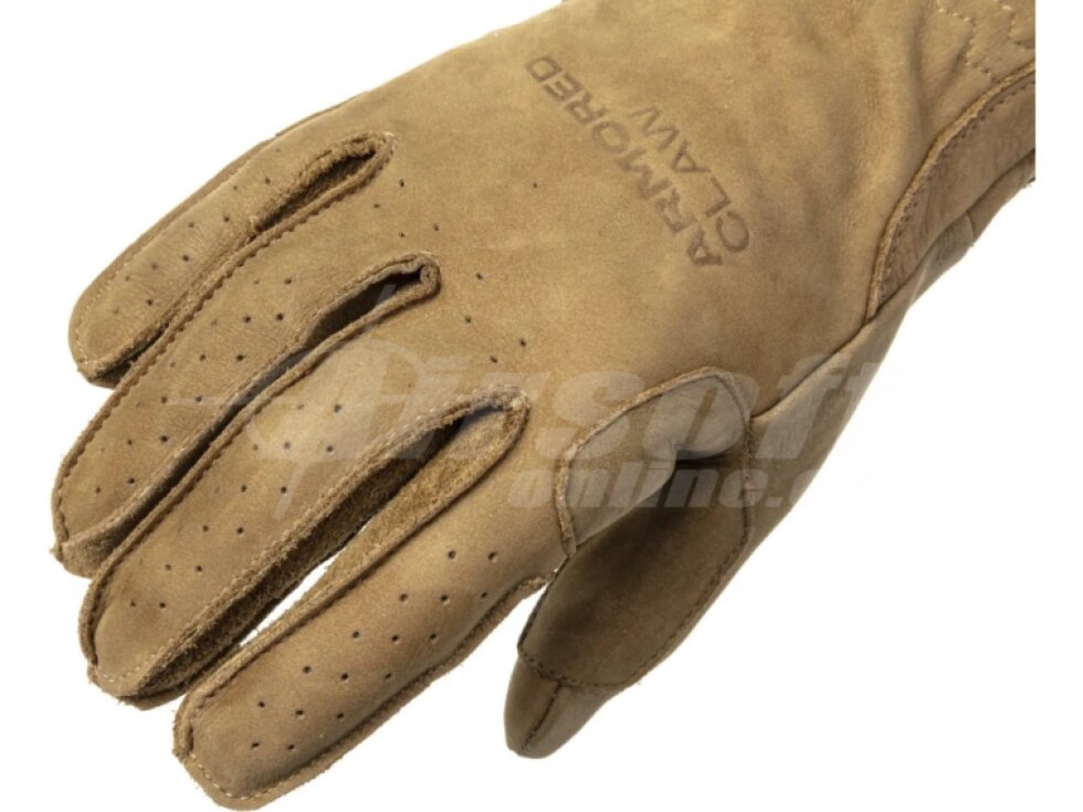Taktické kožené rukavice Ranger™ - Coyote Brown, Armored Claw