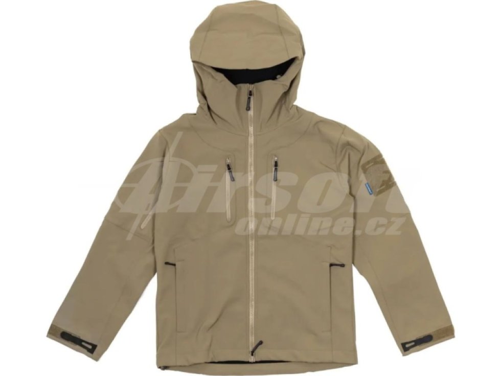 Taktická softshellová bunda Blue Label 'Spinosaurus' - Khaki, Emerson Gear