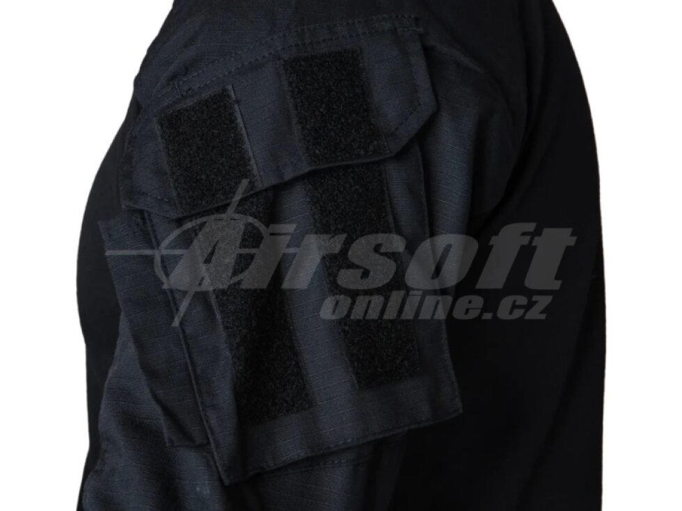 Taktické bojové tričko Rip-Stop SATAC Combat G3 - černé, Specna Arms