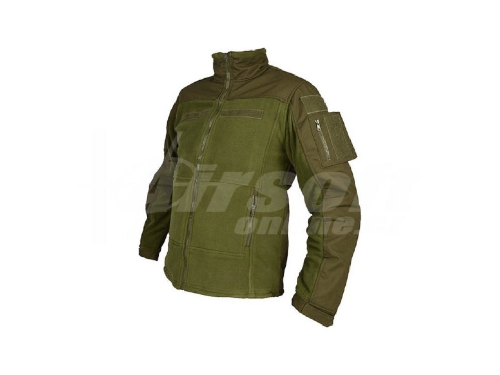 Bunda COMBAT FLEECE - zelená, Fostex Garments