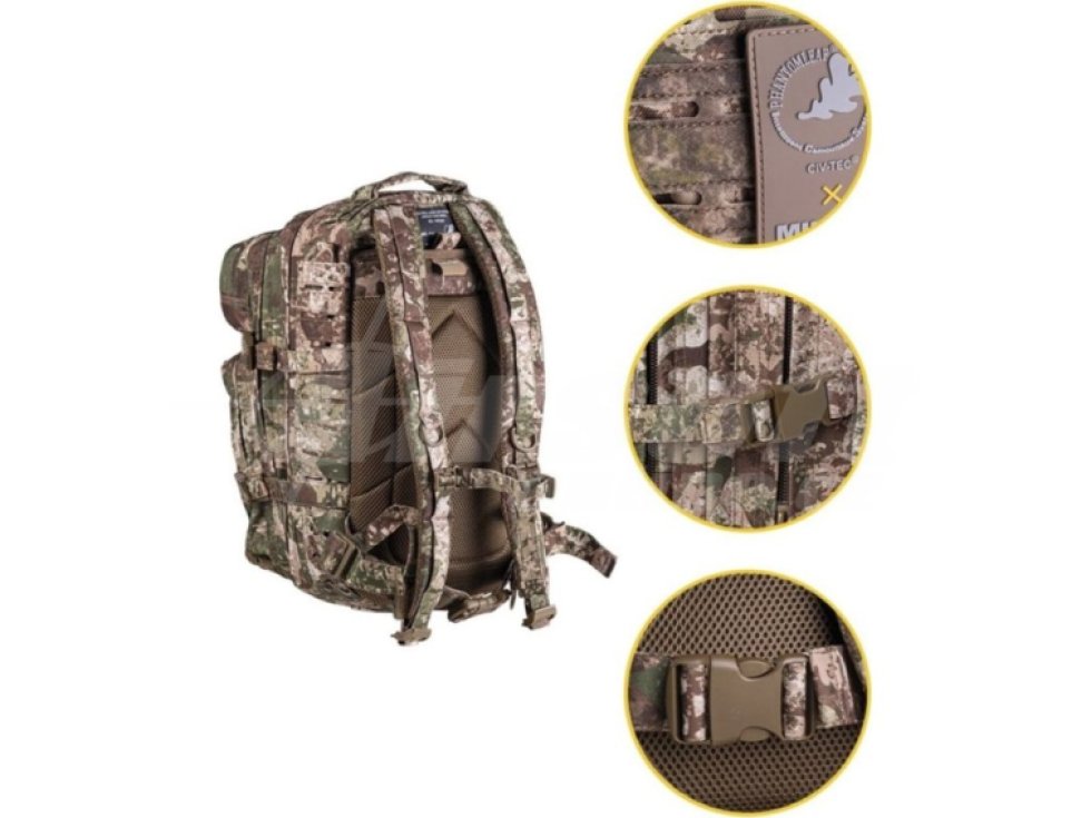 Batoh MOLLE laser 20L - WASP Z2, Mil-Tec