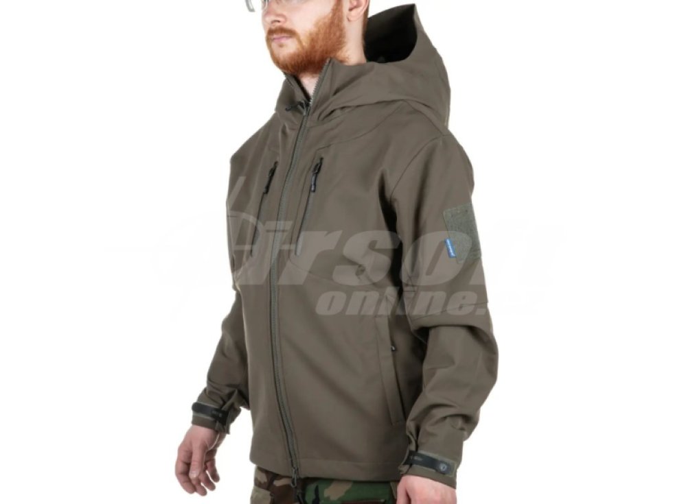 Taktická softshellová bunda Blue Label 'Spinosaurus' - Ranger Green, Emerson Gear