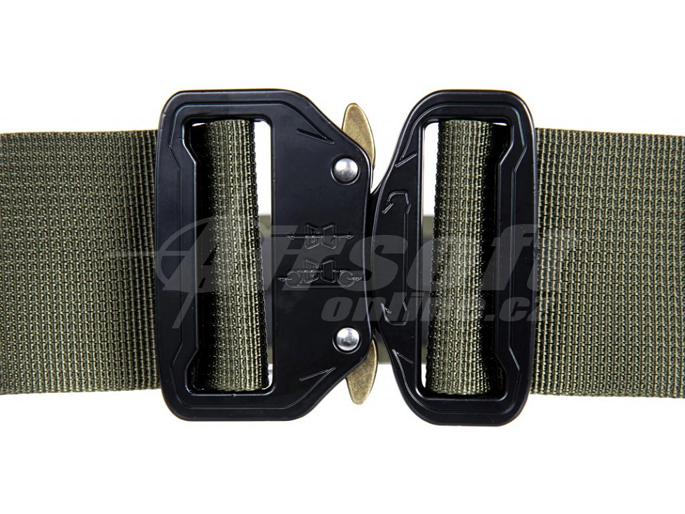 Dvouvrstvý vojenský opasek Laser-Cut - olivový OD, GFC