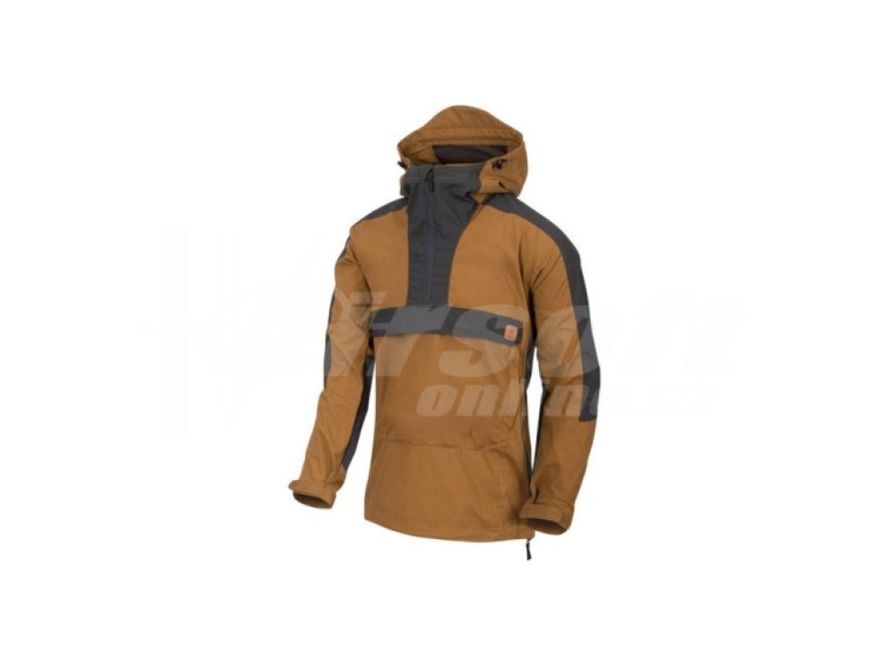 Bunda větrovka Woodsman - Coyote/Ash Grey, Helikon-Tex