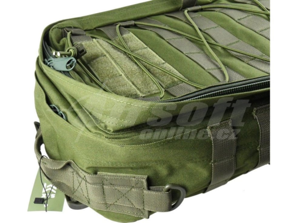 Taktický ADS batoh s MOLLE 30 - 35L - zelený, SixMM