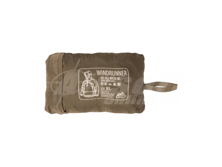 Bunda větrovka Windrunner® WindPack® Nylon - černá, Helikon-Tex