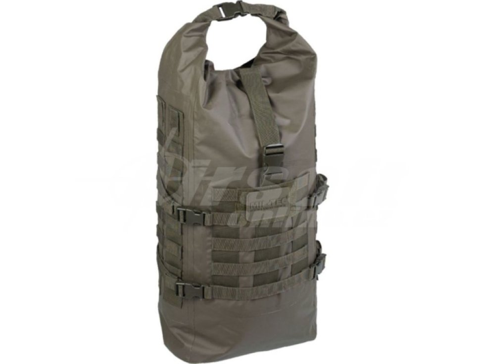 Nepromokavý batoh Seals - zelený, Mil-Tec