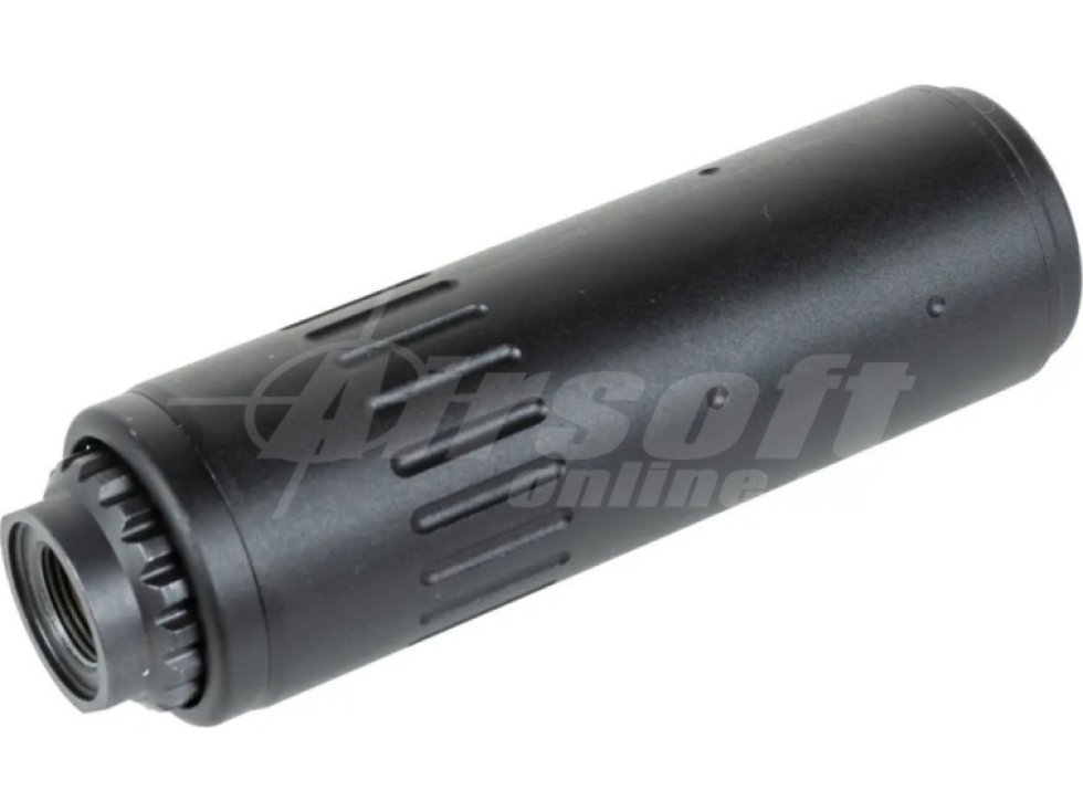 Tlumič 120 x 37mm s rychlomontáží a ocelovým kompenzátorem, A.C.M., TD040