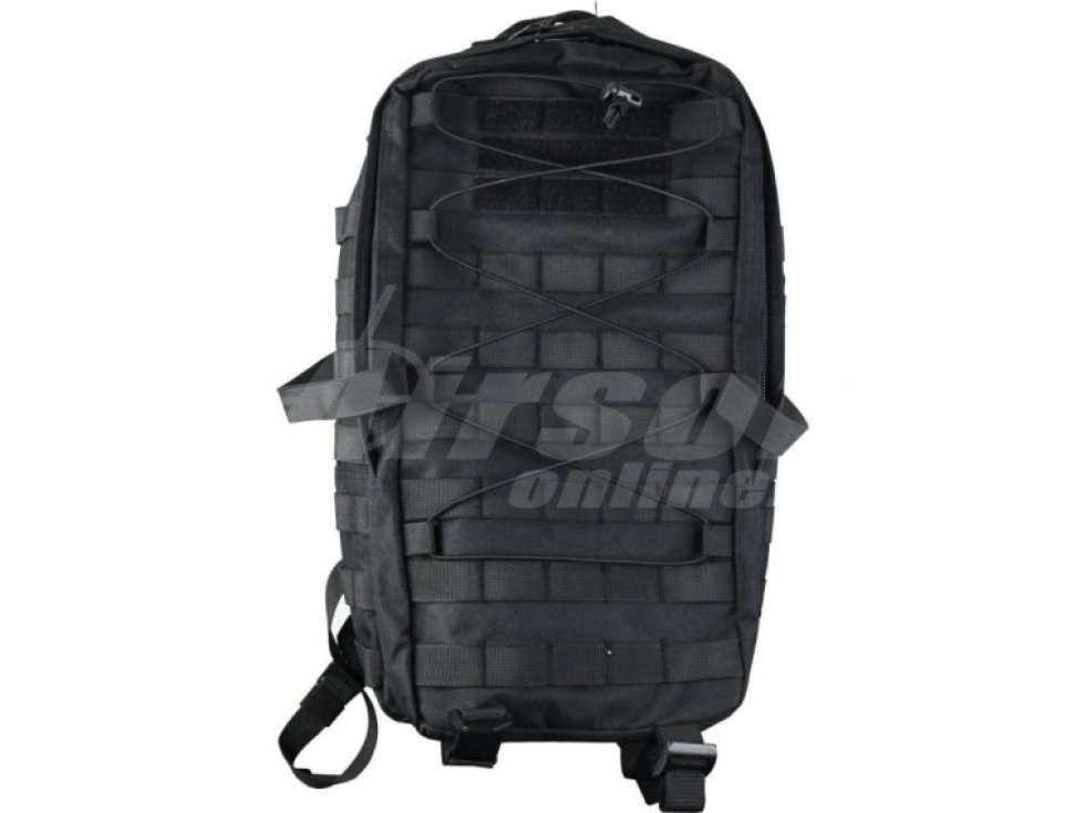 Taktický ADS batoh s MOLLE 30 - 35L - černý, SixMM