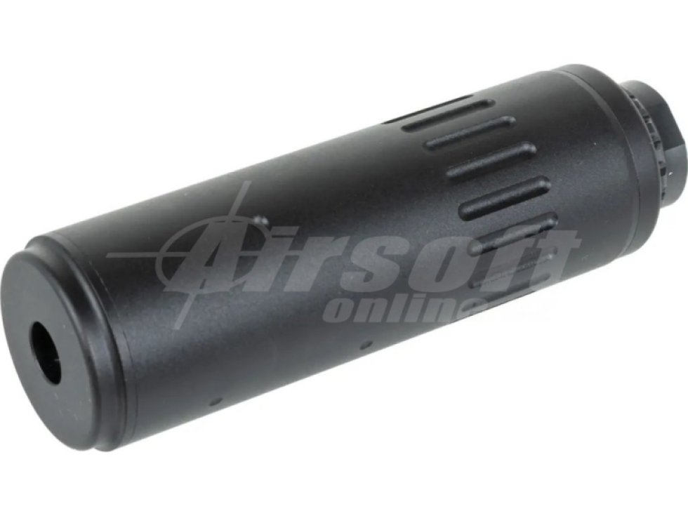 Tlumič 120 x 37mm s rychlomontáží a ocelovým kompenzátorem, A.C.M., TD040