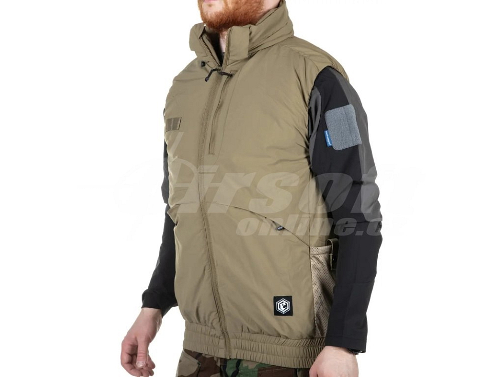 Zimní vesta Blue Label "Thunderbird" - Khaki, Emerson Gear