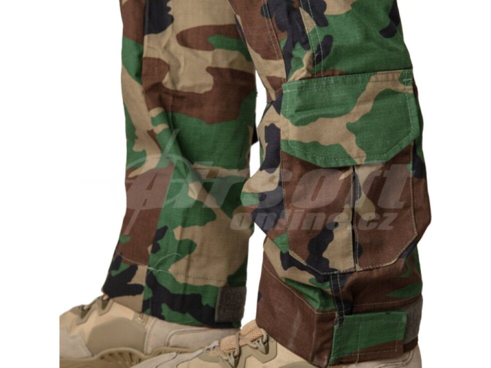 Taktické bojové kalhoty Rip-Stop SATAC Combat G3 - Woodland, Specna Arms