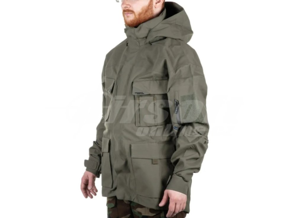 Taktická softshellová bunda Blue Label 'Dimorphic Egret' - Ranger Green, Emerson Gear