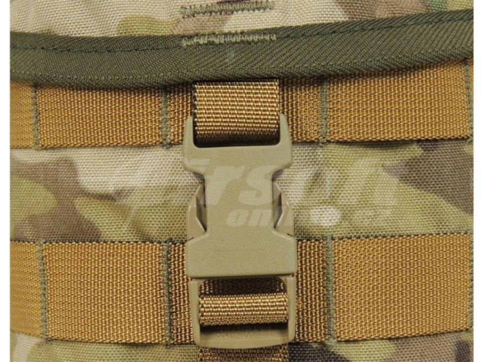 Přídavná boční kapsa pro batoh Raccoon 9L - RAL7013, Wisport