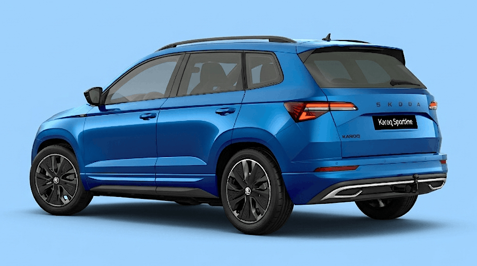 Prémiová vanička do kufra Škoda Karoq 2017- 4x4 DR