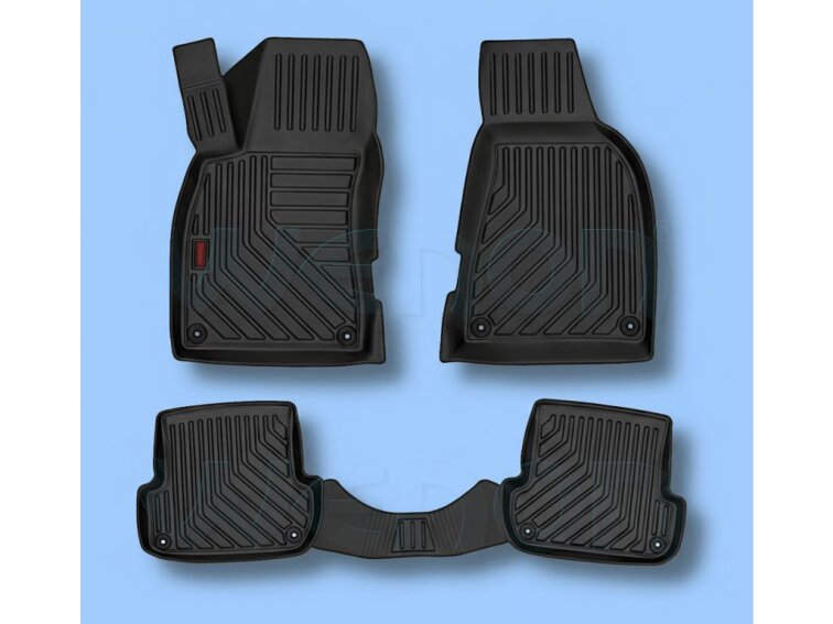 Prémiové 3D rohože Audi A4 sedan 2002-2007