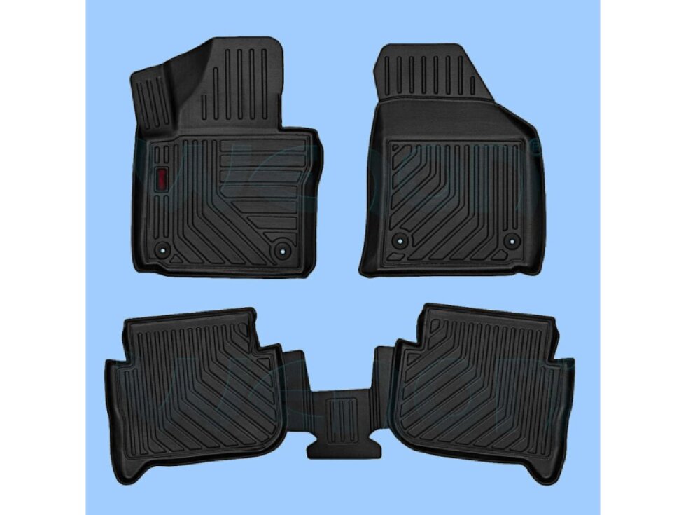 Prémiové 3D rohože VW Touran 2003-2015