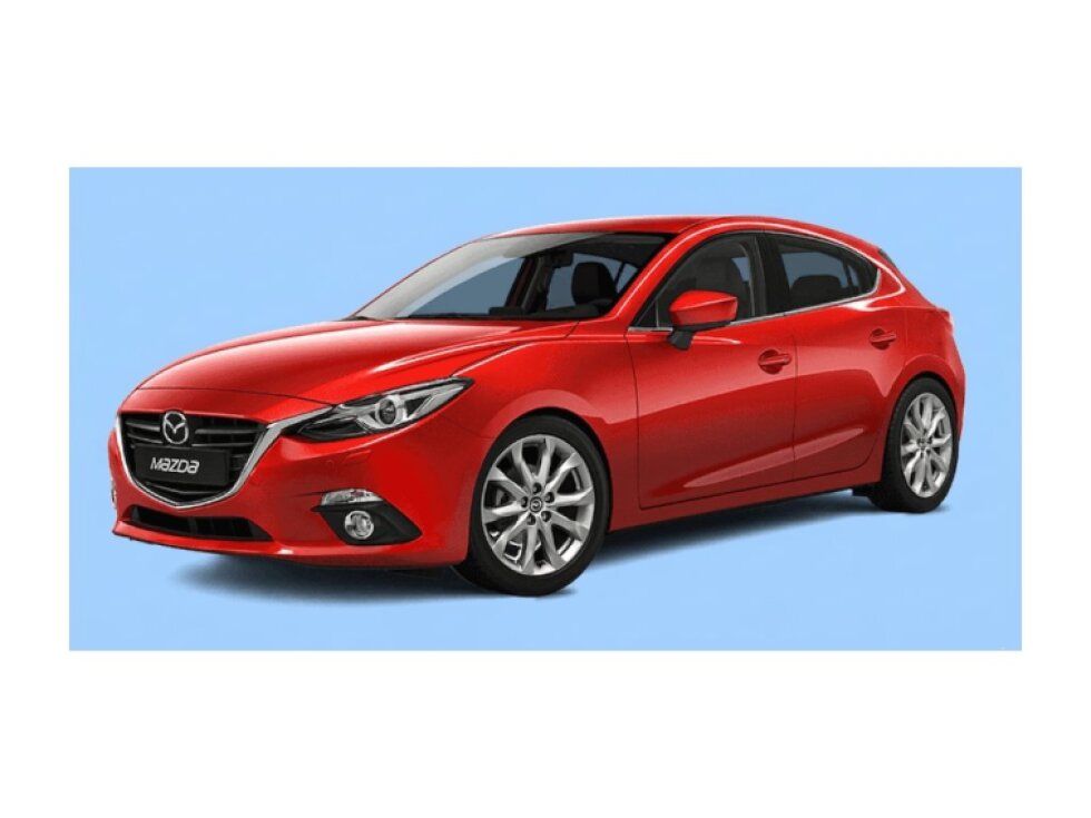 Prémiové 3D rohože Mazda 3 hatchback 2013-2018
