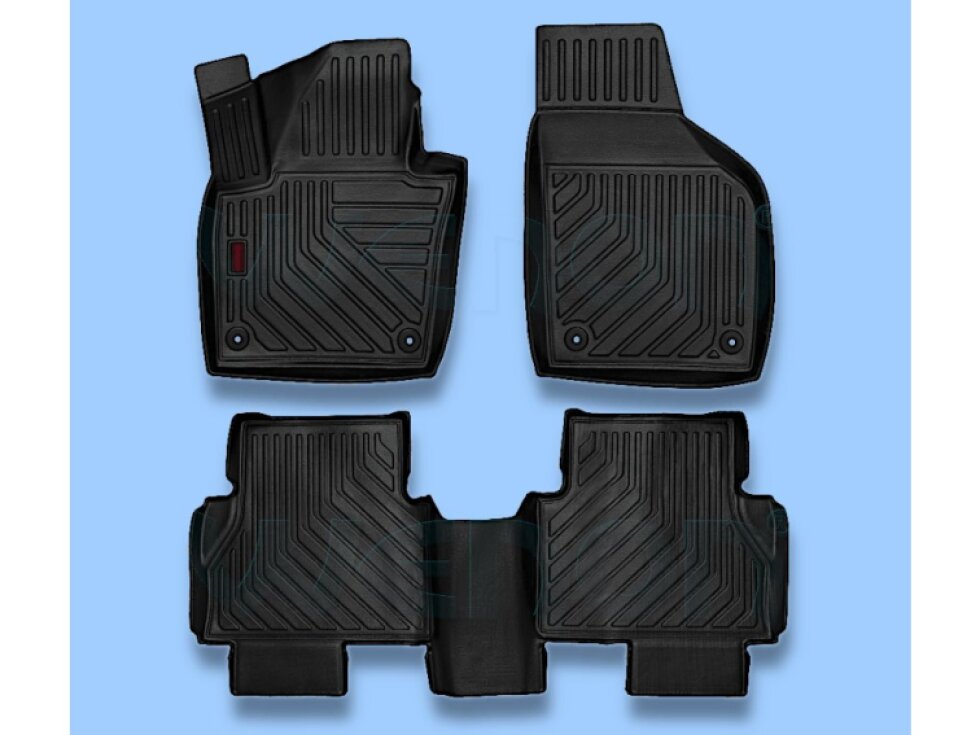 Prémiové 3D rohože VW Sharan 2011-2022 2R
