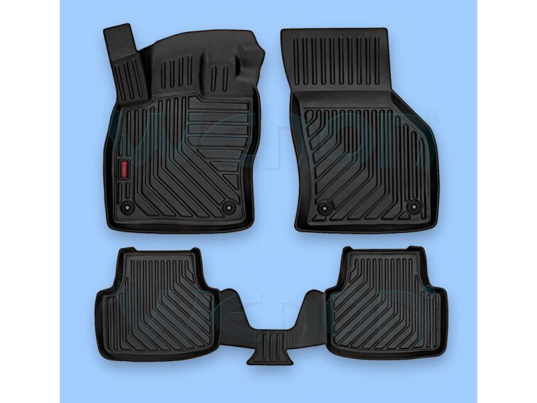 Prémiové 3D rohože Škoda Superb liftback 2015-2019