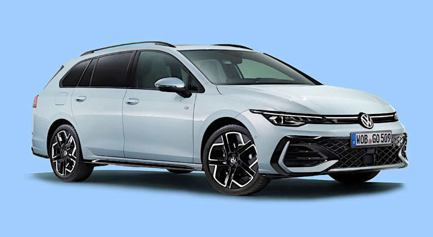 Autorohože tpe vaničkové VW Golf combi 2020- mild hybrid