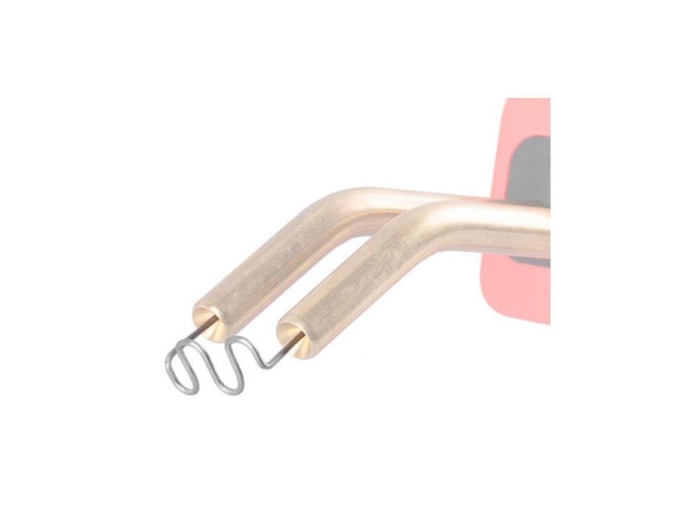 Sponka pro sváření plastů, tvar vlna, 0,8 mm, 100 ks