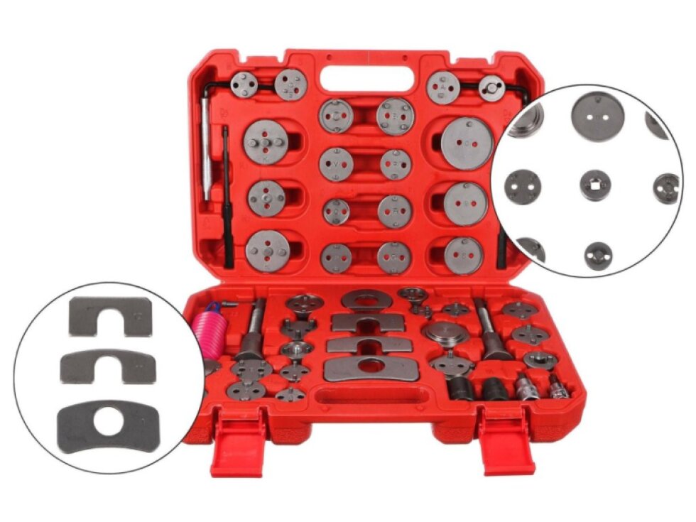 Stlačovák brzdových pístů MECHANIC BRAKE SET 50, sada 50ks SIXTOL