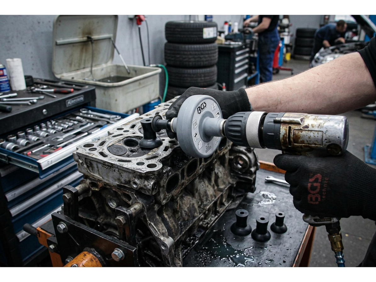Lapovací přípravek na ventily motoru- BGS 1738